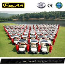 carrito de golf eléctrico solar